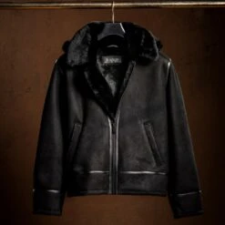 Bronco Jacket | Black -Casual Shoes World 1024x1024 BroncoJacket Black 092624 MoodyLightbox FrontOpen