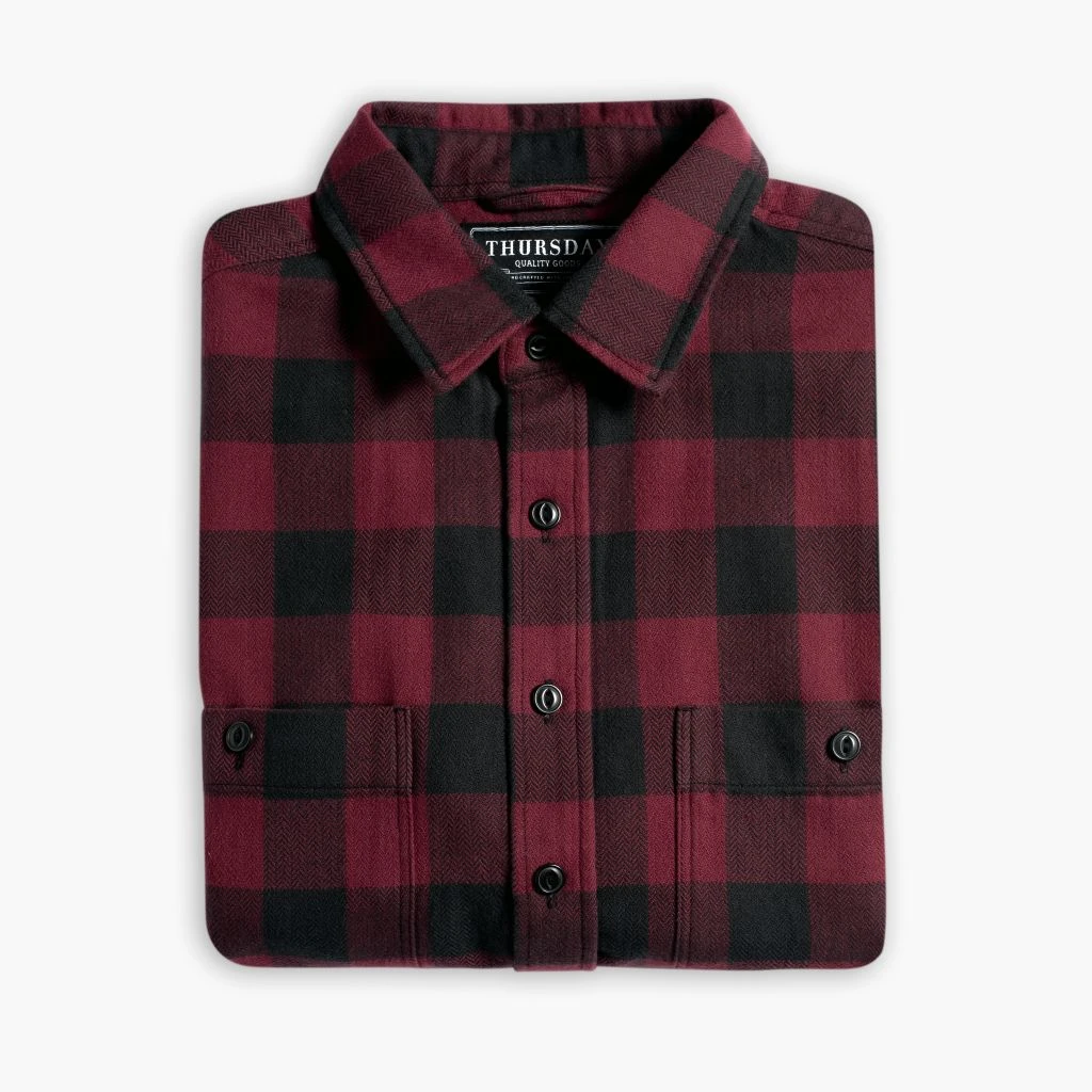 Buffalo Check Shirt | Red 5 Buffalo Check Shirt | Red - Image 3