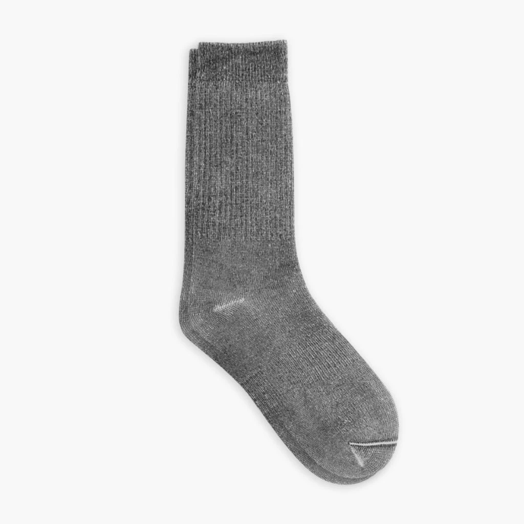 Men's Wool Cabin Sock | Black 3 Men's Wool Cabin Sock | Black