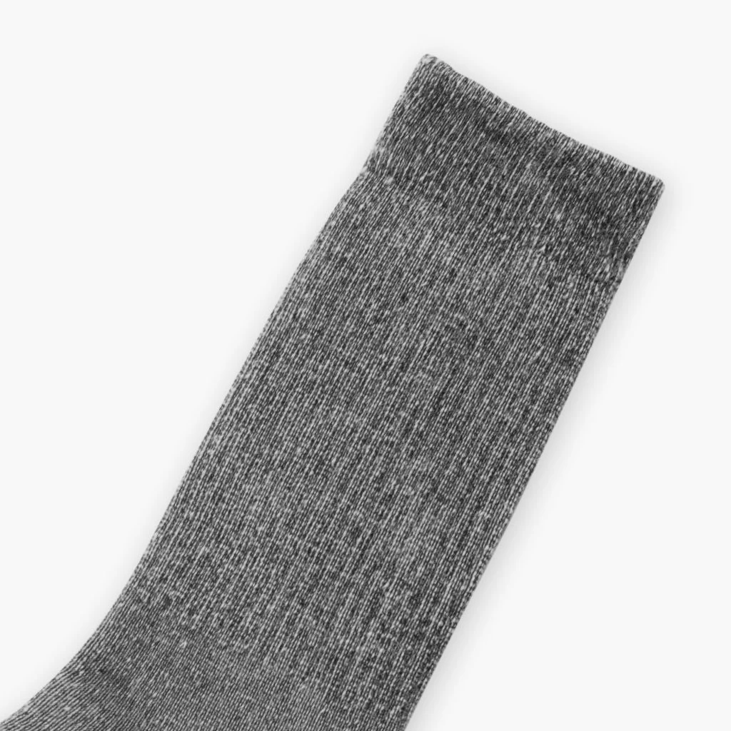 Men's Wool Cabin Sock | Black 4 Men's Wool Cabin Sock | Black - Image 2