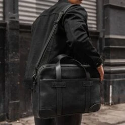 Commuter Bag | Black Canvas -Casual Shoes World 1024x1024 CommuterBag BlackCanvas 042523 2