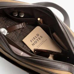 Commuter Bag | Tan Canvas -Casual Shoes World 1024x1024 CommuterBag TanCanvas 082123 OverheadStuff2