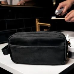 Dopp Kit | Black Matte -Casual Shoes World 1024x1024 DoppKit BlackMatte 050824 2