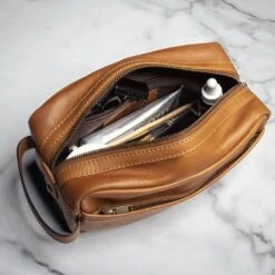 Dopp Kit | Toffee -Casual Shoes World 1024x1024 DoppKit Toffee 050824 3