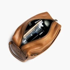 Dopp Kit | Toffee -Casual Shoes World 1024x1024 DoppKit Toffee 050824 OverheadStuff