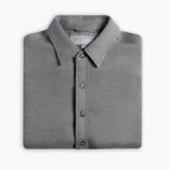 Everyday Button-Down Shirt | Grey 12 Everyday Button-Down Shirt | Grey -Casual Shoes World 1024x1024 EverydayShirt Grey 080724 Folded