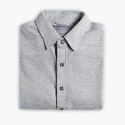 Everyday Button-Down Shirt | Light Grey 12 Everyday Button-Down Shirt | Light Grey -Casual Shoes World 1024x1024 EverydayShirt LightGrey 080724 Folded