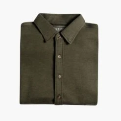 Everyday Button-Down Shirt | Olive 12 Everyday Button-Down Shirt | Olive -Casual Shoes World 1024x1024 EverydayShirt Olive 080724 Folded