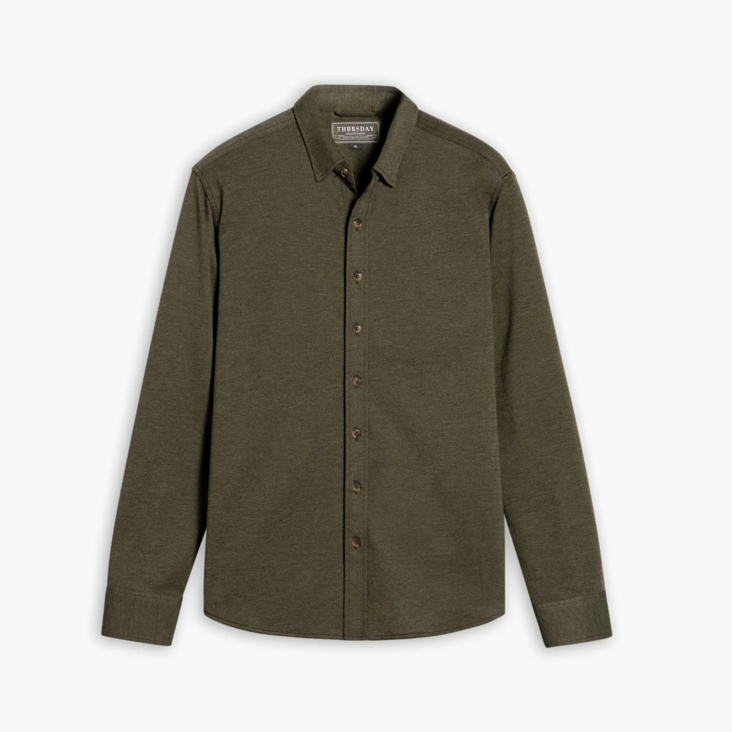 Everyday Button-Down Shirt | Olive 3 Everyday Button-Down Shirt | Olive