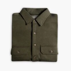 Everyday Button-Down Shirt | Olive (Two Pocket) 12 Everyday Button-Down Shirt | Olive (Two Pocket) -Casual Shoes World 1024x1024 EverydayShirt TwoPocket Olive 080724 Folded
