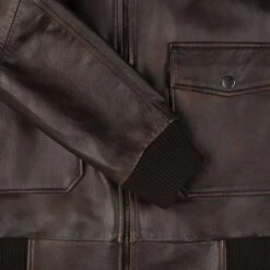 Flight Jacket | Black Coffee -Casual Shoes World 1024x1024 FlightJacket BlackCoffee 041122 Detail