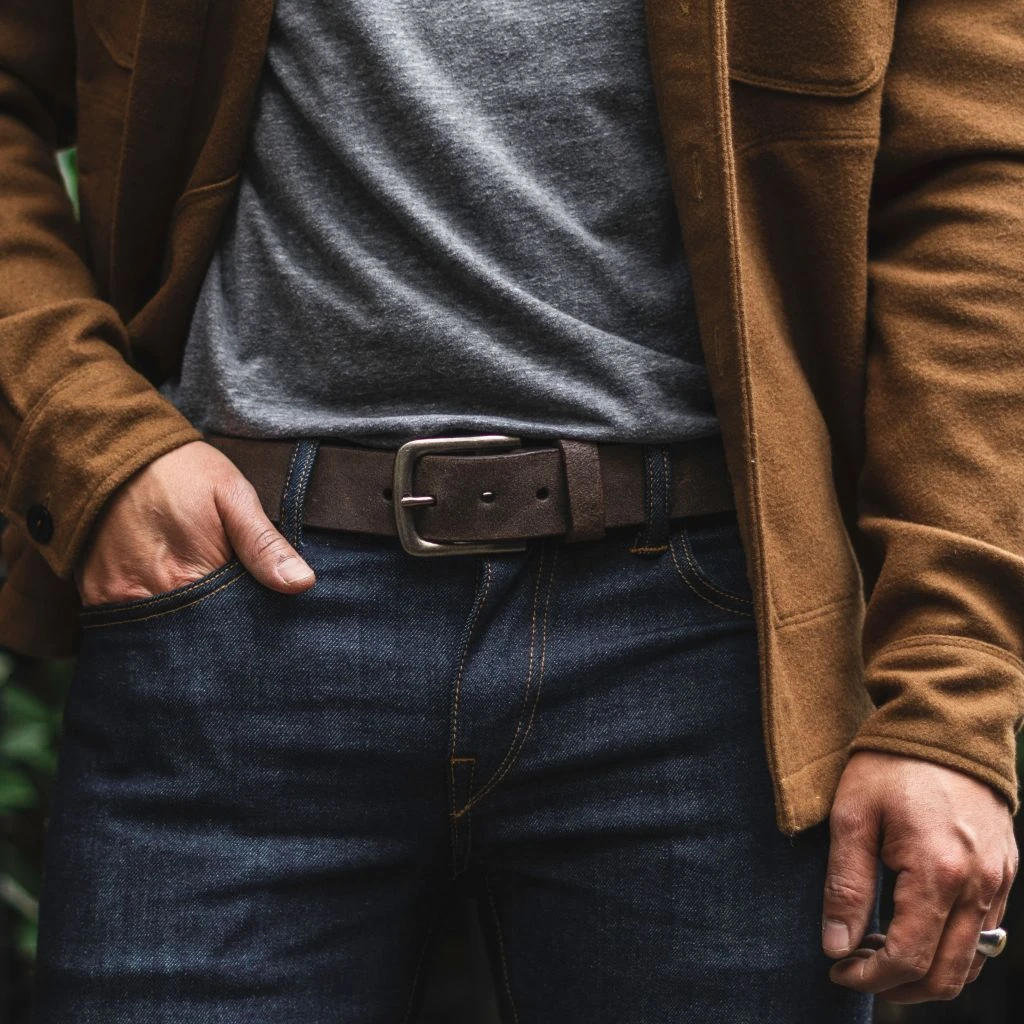 Men's Heritage Leather Belt | Canyon 6 Men's Heritage Leather Belt | Canyon - Image 4
