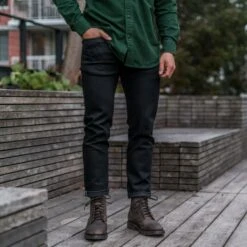 Kato Pen Slim Fit Jeans | Black 17 Kato Pen Slim Fit Jeans | Black -Casual Shoes World 1024x1024 Kato Pen Black 210207 1