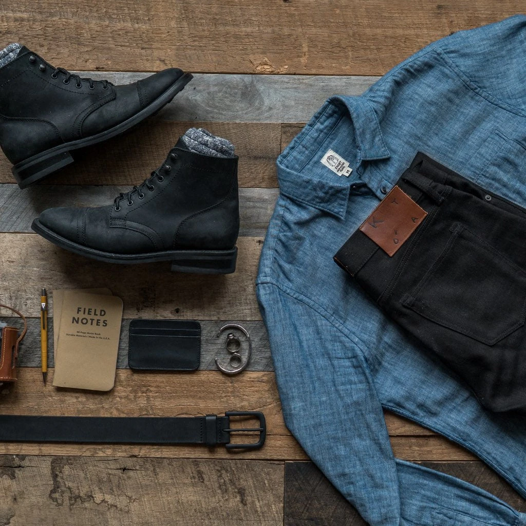 Kato Pen Slim Fit Jeans | Black 11 Kato Pen Slim Fit Jeans | Black - Image 9