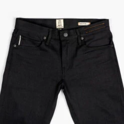 Kato Pen Slim Fit Jeans | Black 13 Kato Pen Slim Fit Jeans | Black -Casual Shoes World 1024x1024 Kato Pen Black Front Details LB 210207