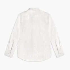 Linen Shirt | White -Casual Shoes World 1024x1024 LinenShirt White 052524 Back