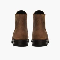 Captain | Burnt Copper -Casual Shoes World 1024x1024 Men Captain BurntCopper 012422 Rear