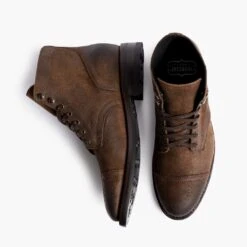Captain | Mocha -Casual Shoes World 1024x1024 Men Captain Mocha 090525 Flatlay1