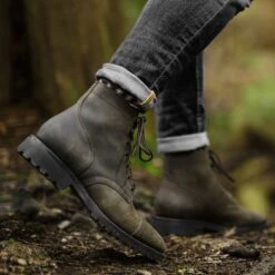 Captain | Dark Olive Matte -Casual Shoes World 1024x1024 Men Captain OliveMatte 032022 2