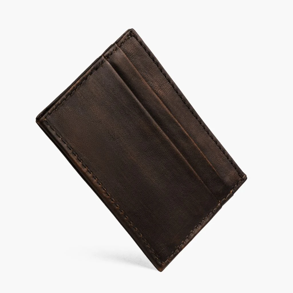Leather Card Holder | Black Coffee 5 Leather Card Holder | Black Coffee - Image 3