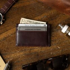 Leather Card Holder | Brown -Casual Shoes World 1024x1024 Men CardHolder Brown 060525 3