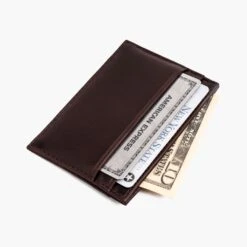 Leather Card Holder | Brown -Casual Shoes World 1024x1024 Men CardHolder Brown 060525 Full