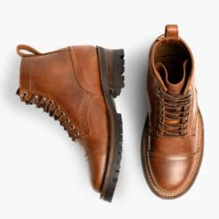 Challenger | Golden Brown -Casual Shoes World 1024x1024 Men Challenger GoldenBrown 091924 Flatlay1