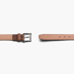 Men's Classic Leather Belt | Terracotta -Casual Shoes World 1024x1024 Men ClassicBelt Terracotta Underside