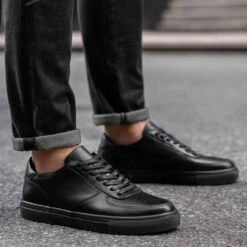 Court | Jet Black -Casual Shoes World 1024x1024 Men Court JetBlack 022525 1