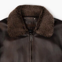 Flight Jacket | Black Coffee -Casual Shoes World 1024x1024 Men Flight BlackCoffee 122122 Collar