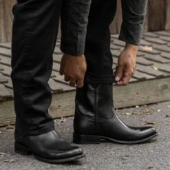 Frontier | Black -Casual Shoes World 1024x1024 Men Frontier Black 091322 1