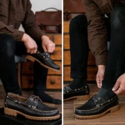 Handsewn Loafer | Cacao -Casual Shoes World 1024x1024 Men HandsewnLoafer Cacao 112922 2