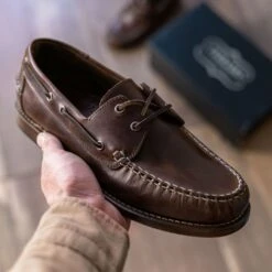 Handsewn Loafer | Chocolate -Casual Shoes World 1024x1024 Men HandsewnLoafer Chocolate 071123 3