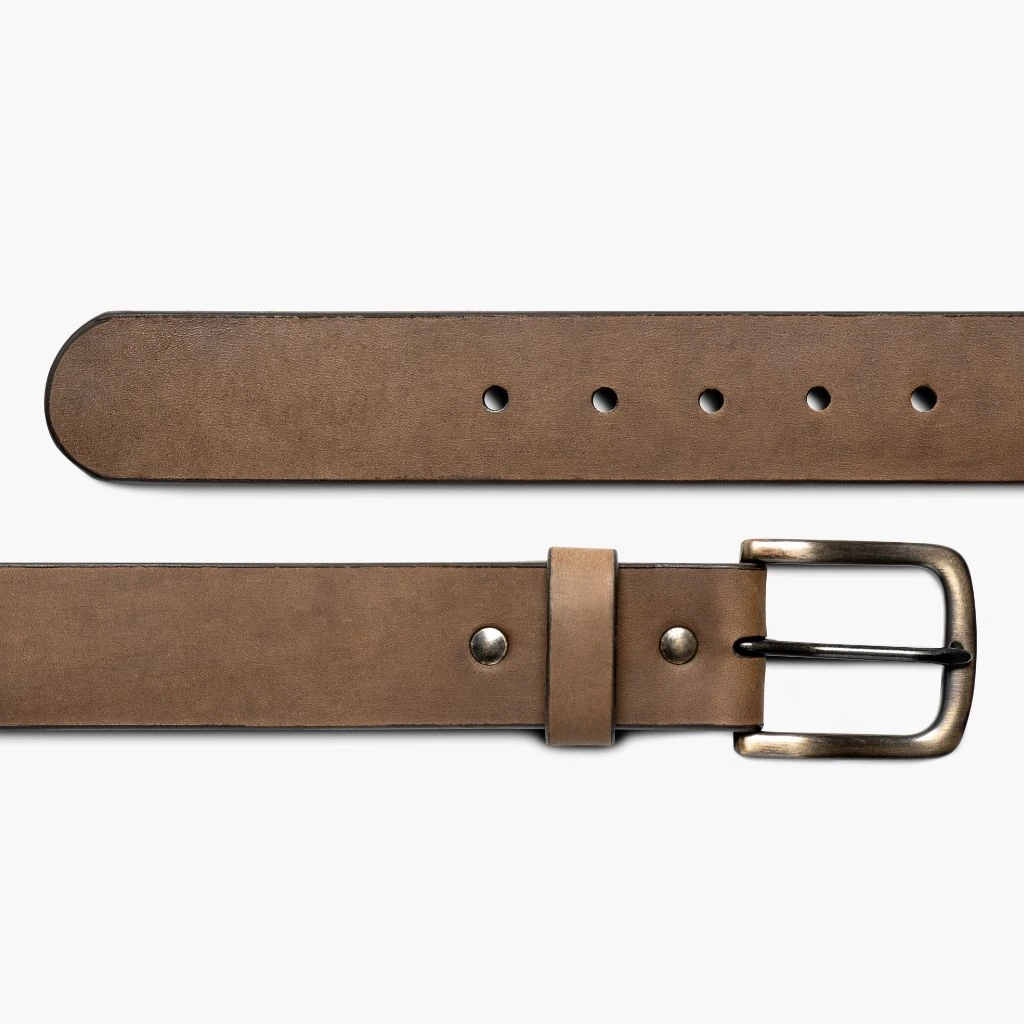 Men's Heritage Leather Belt | Burnt Copper 4 Men's Heritage Leather Belt | Burnt Copper - Image 3