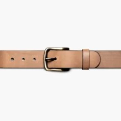 Men's Heritage Leather Belt | Natural -Casual Shoes World 1024x1024 Men Heritage Natural 072723 Buckled