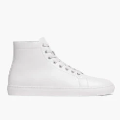 New Products -Casual Shoes World 1024x1024 Men HighTop White 011722 Side