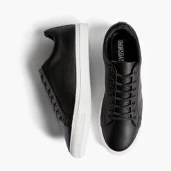 Premier Low Top | Black -Casual Shoes World 1024x1024 Men Premier LowTop Black 111422 Flatlay1