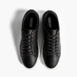 Premier Low Top | Black -Casual Shoes World 1024x1024 Men Premier LowTop Black 111422 Flatlay2