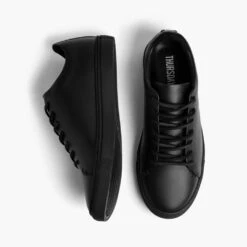 Women's Premier Low Top | Black Vachetta -Casual Shoes World 1024x1024 Men Premier LowTop BlackVachetta 062922 Flatlay1