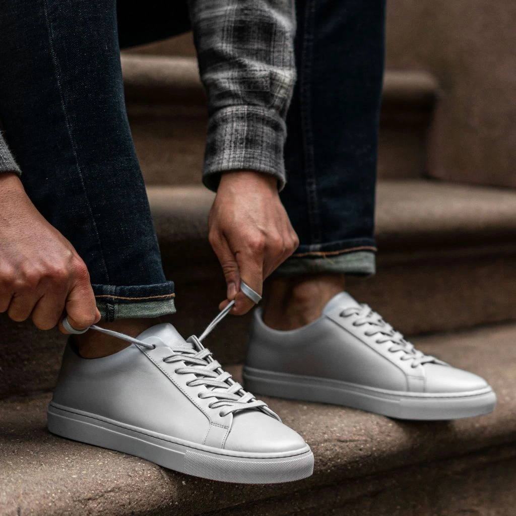 Premier Low Top | Light Grey 9 Premier Low Top | Light Grey - Image 7