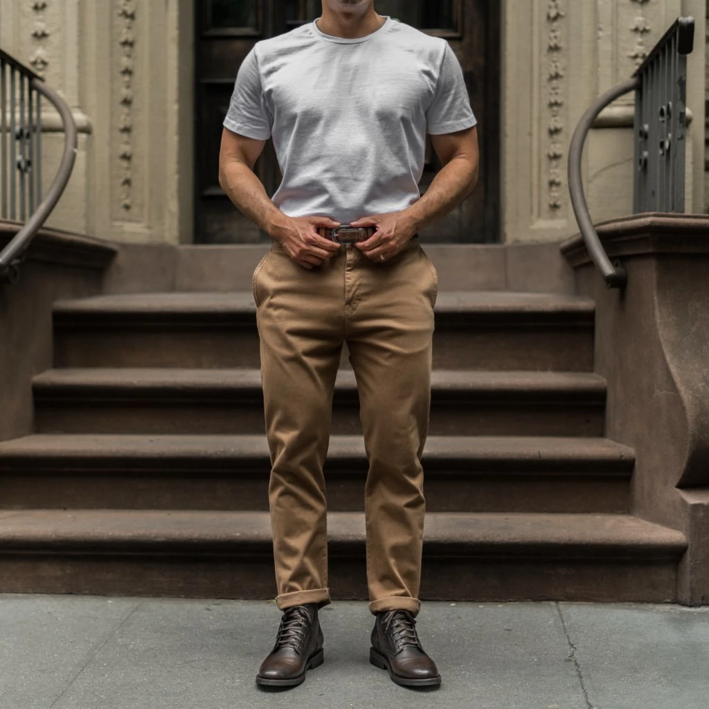 Men's Refined Leather Belt | Black Coffee 7 Men's Refined Leather Belt | Black Coffee - Image 5