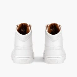 Showtime | White -Casual Shoes World 1024x1024 Men Showtime White 082724 Rear