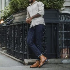 Wingtip | British Tan -Casual Shoes World 1024x1024 Men Wingtip BritishTan 091922 3