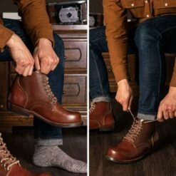 Brawler | Medium Brown Harness -Casual Shoes World 1024x1024 Mens Brawler Harness MediumBrown 121624 2