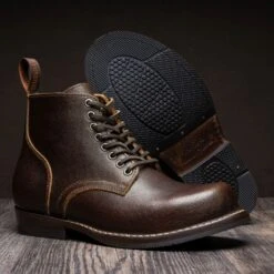 Brawler | Cinnamon Waxed Flesh 14 Brawler | Cinnamon Waxed Flesh -Casual Shoes World 1024x1024 Mens Brawler WaxedFlesh Cinnamon MoodyLB 121624 Stacked