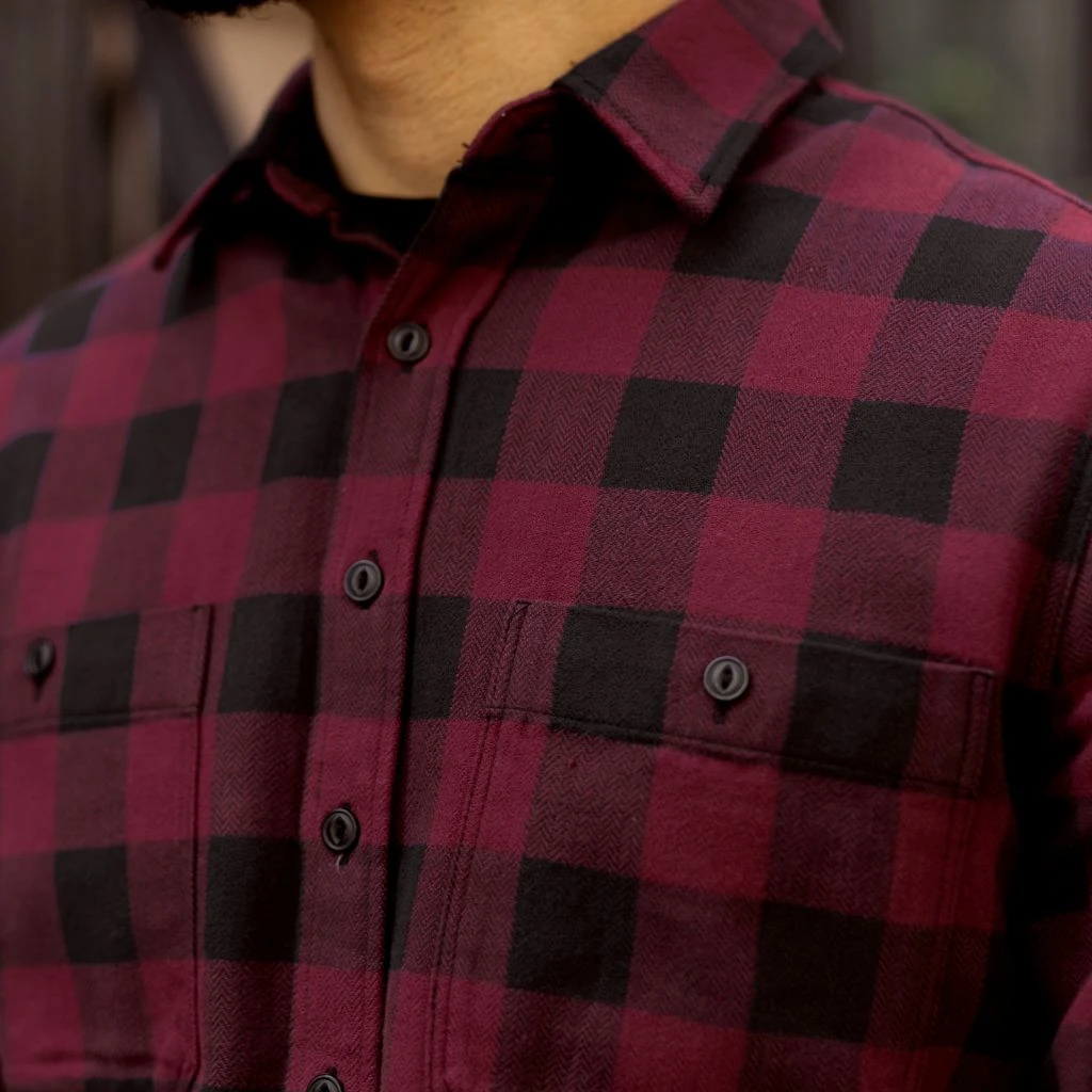 Buffalo Check Shirt | Red 9 Buffalo Check Shirt | Red - Image 7