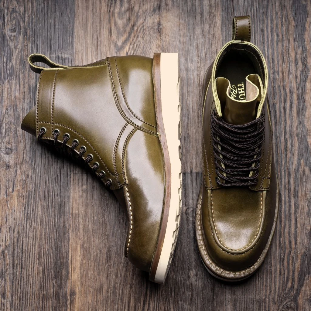 Builder | Olive Shinki Cordovan 5 Builder | Olive Shinki Cordovan - Image 3