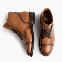 Captain | Toffee -Casual Shoes World 1024x1024 Mens Captain Toffee 101923 Flatlay1