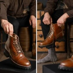 Challenger | Coffee Shinki Cordovan -Casual Shoes World 1024x1024 Mens Challenger CoffeeShinkiCardovan 091824 2