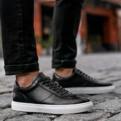 Court | Black -Casual Shoes World 1024x1024 Mens Court Black 070824 1